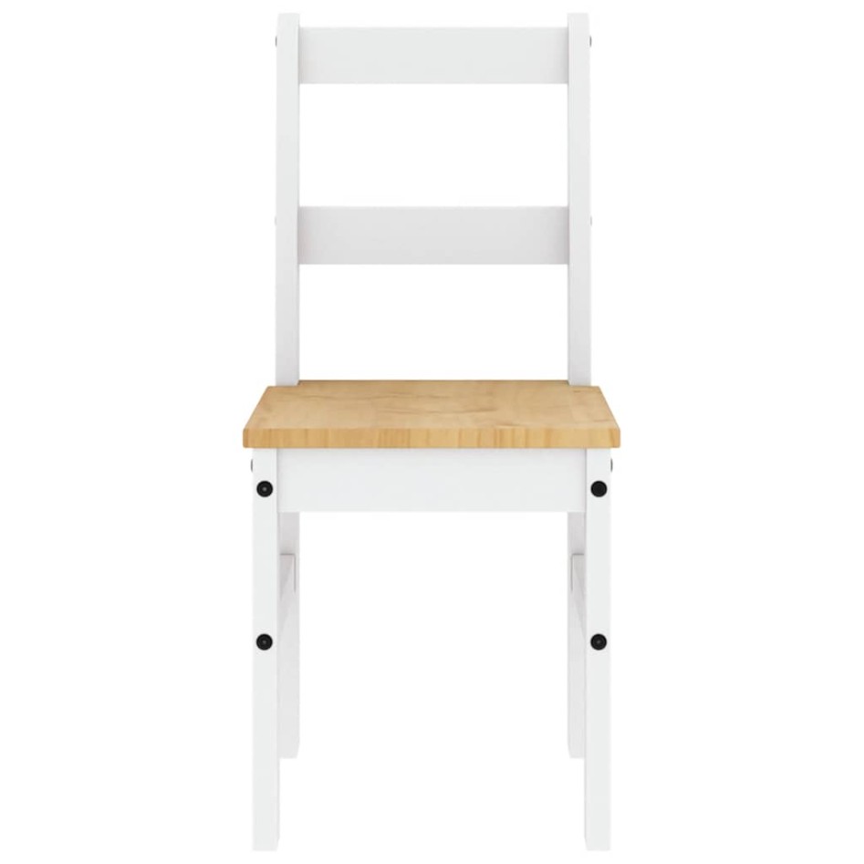 Juego de comedor Panama 4 pzas madera maciza de pino
