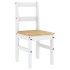 Juego de comedor Panama 7 pzas madera maciza de pino
