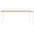 Juego de comedor Panama 7 pzas madera maciza de pino