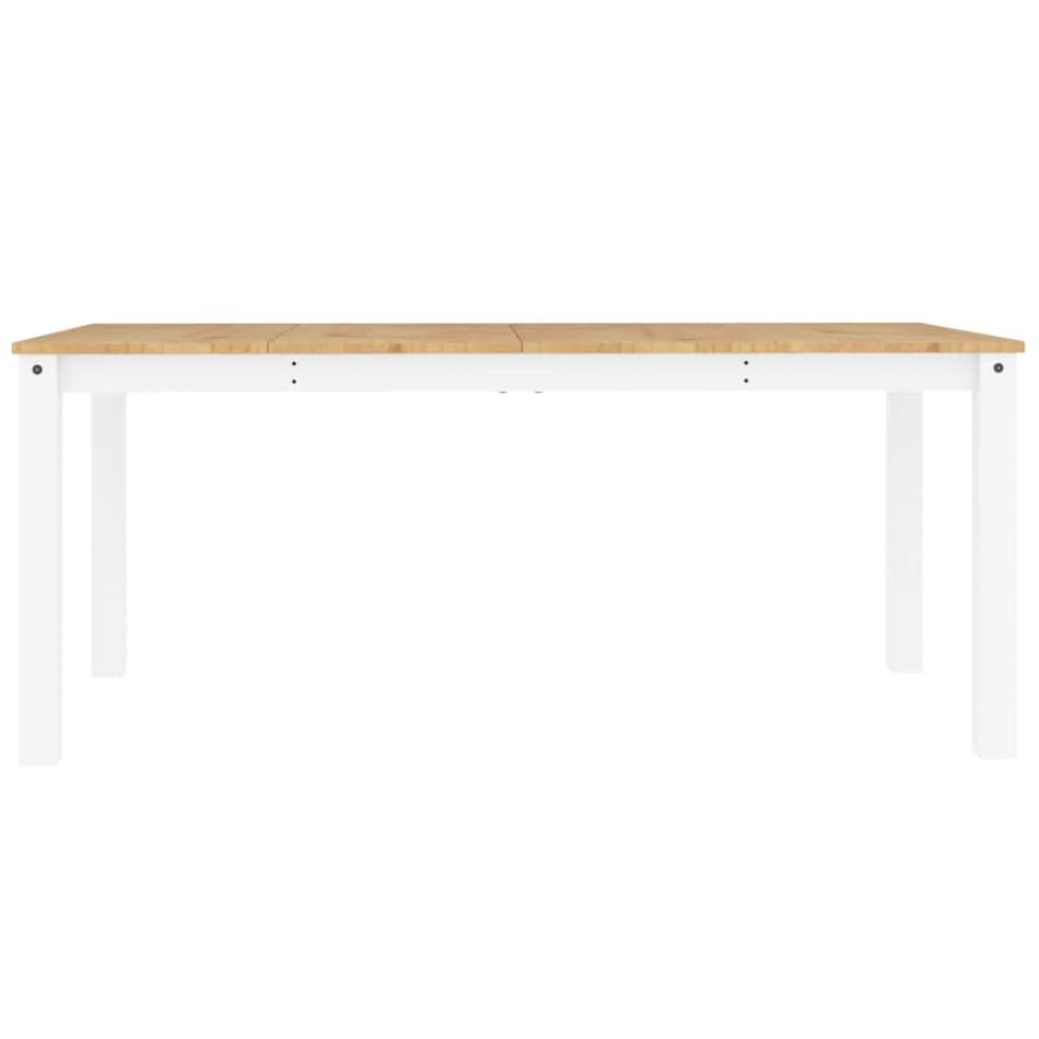 Juego de comedor Panama 7 pzas madera maciza de pino