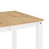 Juego de comedor Panama 7 pzas madera maciza de pino