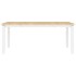 Juego de comedor Panama 3 pzas madera maciza de pino
