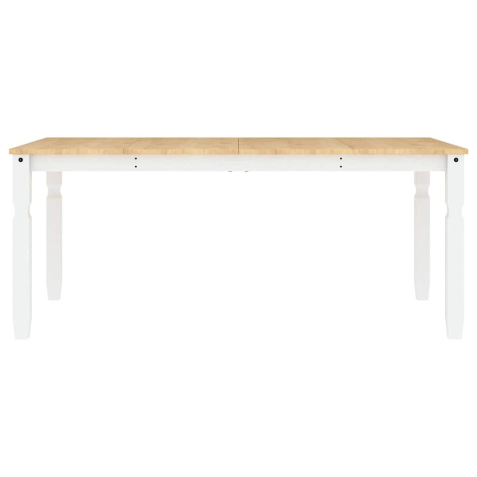 Juego de comedor Panama 3 pzas madera maciza de pino