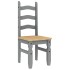 Juego de comedor Panama 3 pzas madera maciza de pino