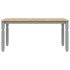 Juego de comedor Panama 3 pzas madera maciza de pino