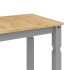 Juego de comedor Panama 3 pzas madera maciza de pino