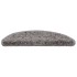 Alfombrilla escalera 30 uds Gris 56x17x3