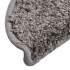 Alfombrilla escalera 30 uds Gris 56x17x3