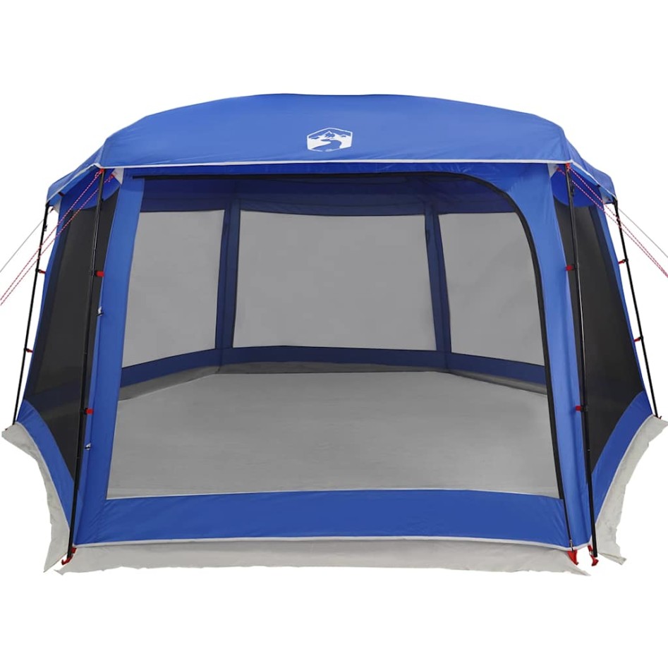 Carpa para piscina con desmontables y paredes azul 618x532