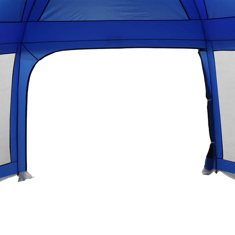 Carpa para piscina con desmontables y paredes azul 618x532
