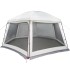 Carpa para piscina con desmontables y paredes gris 512x458