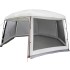 Carpa para piscina con desmontables y paredes azul 670x590