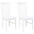 Sillas de comedor 2 unidades madera maciza de caucho