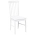 Sillas de comedor 2 unidades madera maciza de caucho