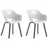 Silla de jardín Keter con patas de metal Noa 2 uds