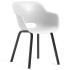 Silla de jardín Keter con patas de metal Noa 2 uds