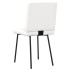 Sillas de comedor 6 uds cuero sintético