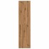 Armario de madera de ingeniería roble artesanal 80x50x200
