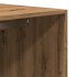 Armario de madera de ingeniería roble artesanal 80x50x200