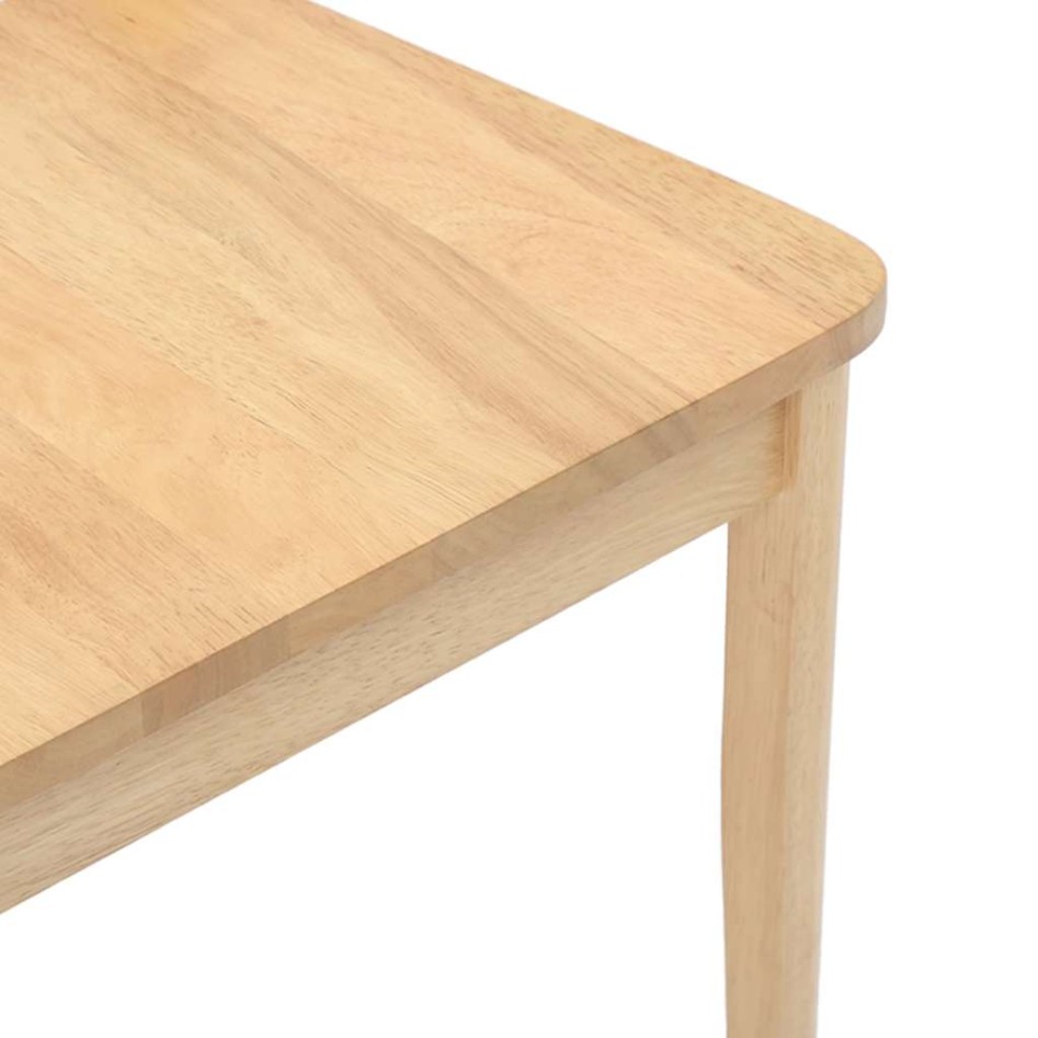 Sillas de comedor  2 uds madera maciza natural