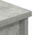 Aparador alto de madera de ingeniería gris hormigón