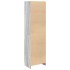 Aparador de madera de ingeniería Sonoma gris 50x35x180