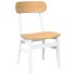 Sillas de comedor 2 unidades madera maciza de caucho