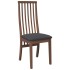 Sillas de comedor con cojines 2 uds madera maciza marrón