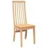 Sillas de comedor 2 unidades madera maciza de