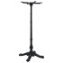 Pata de mesa de bistró negra 52x52x108 cm de hierro