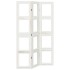 Biombo separador de 3 paneles madera maciza Paulownia