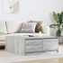 Mesa de centro con cajones Sonoma gris 100x100x40