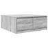 Mesa de centro con cajones Sonoma gris 100x100x40