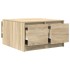 Mesa de centro con cajones roble Sonoma 70,5x70x40