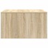 Mesa de centro con cajones roble Sonoma 70,5x70x40