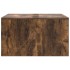 Mesa de centro con cajones roble ahumado 70,5x70x40
