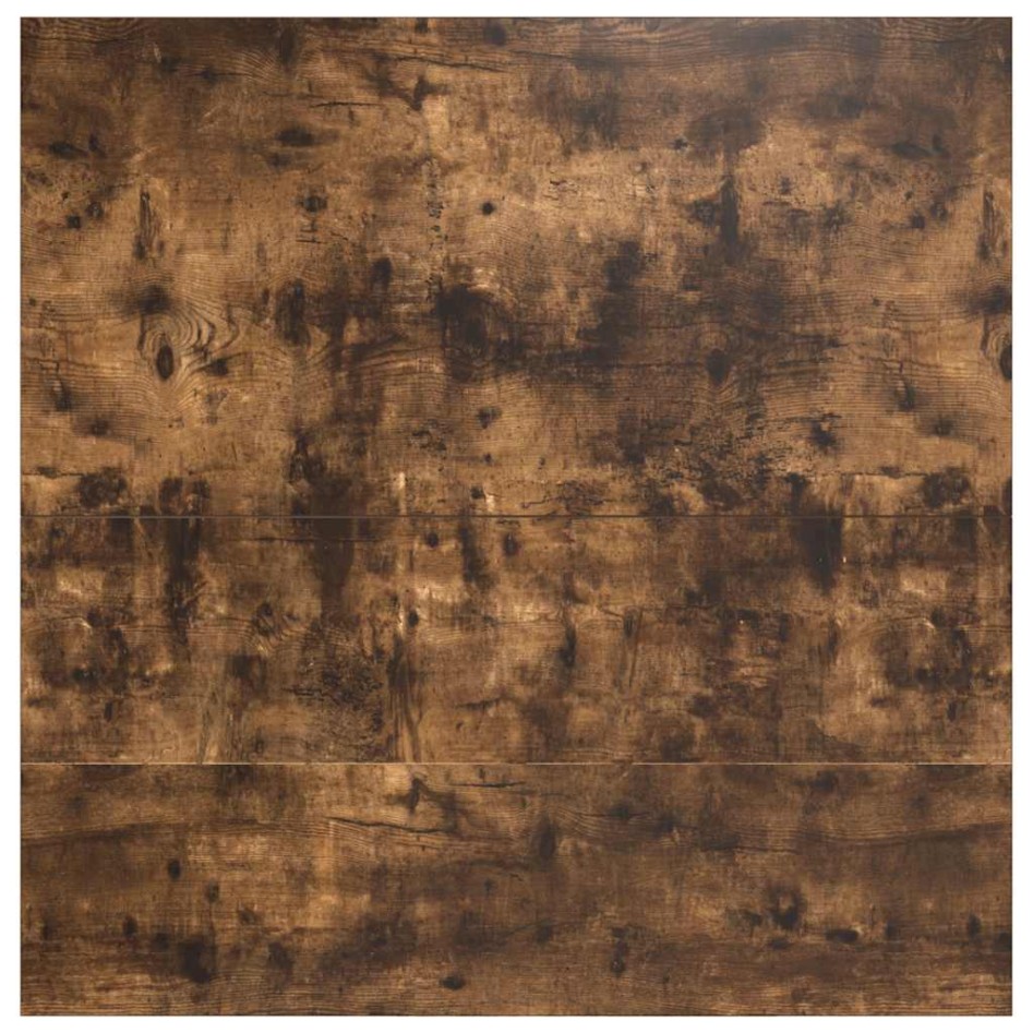 Mesa de centro con cajones roble ahumado 70,5x70x40