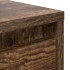 Mesa de centro con cajones roble ahumado 70,5x70x40