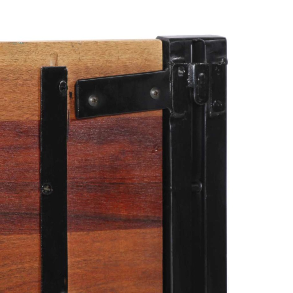 Cabecero 180 cm Madera Maciza Reciclada y