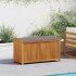 Cojines para exterior 113x50x60,5 cm madera maciza