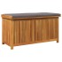 Cojines para exterior 113x50x60,5 cm madera maciza