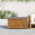 Cojines para exterior 113x50x60,5 cm madera maciza