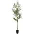 Árbol de olivo artificial con 800 hojas verde 200