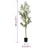 Árbol de olivo artificial con 800 hojas verde 200