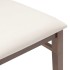 Sillas de comedor con cojines 2 uds madera maciza marrón