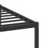 Estructura de cama sin colchón roble marrón 183x203