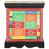 Mesilla de noche 2uds Multicolor 40x35x45cm Madera maciza