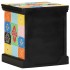 Mesilla de noche 2uds Multicolor 40x35x45cm Madera maciza