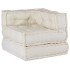 Puf modular crema 70x70x54