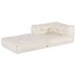 Puf modular crema 70x70x54